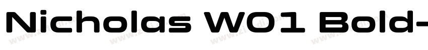 Nicholas W01 Bold字体转换